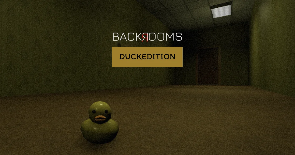 Backrooms Duck Edition | Indie Horror Game